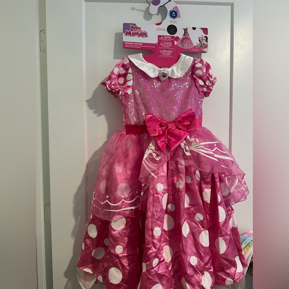 Disney Minnie Mouse Sparkling Pink Costume for Kids